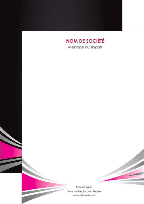 imprimerie affiche restaurant menu restaurant liste menu rose MIDLU86492