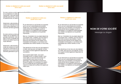 imprimerie depliant 3 volets  6 pages  web design texture contexture structure MFLUOO86614