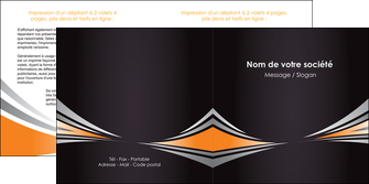 imprimerie depliant 2 volets  4 pages  web design texture contexture structure MFLUOO86618