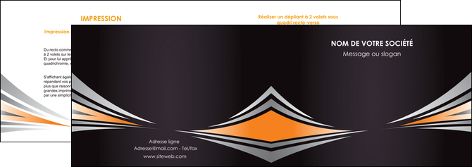 faire depliant 2 volets  4 pages  web design texture contexture structure MFLUOO86632