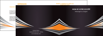 faire depliant 2 volets  4 pages  web design texture contexture structure MFLUOO86632
