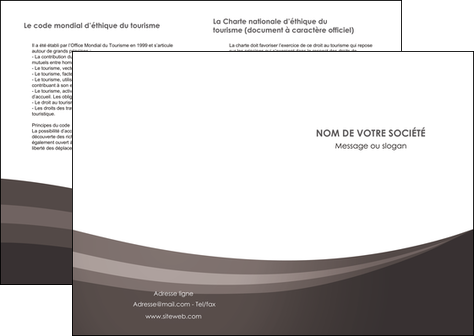 modele depliant 2 volets  4 pages  web design texture contexture structure MIDBE86764