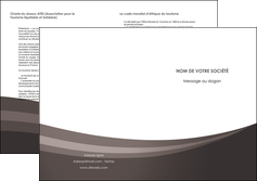 exemple depliant 2 volets  4 pages  web design texture contexture structure MFLUOO86798