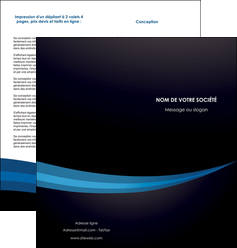 imprimerie depliant 2 volets  4 pages  web design texture contexture structure MFLUOO86994
