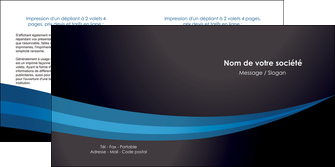 imprimer depliant 2 volets  4 pages  web design texture contexture structure MFLUOO86996