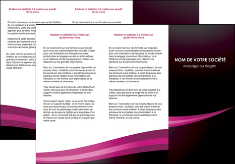 imprimerie depliant 3 volets  6 pages  web design texture contexture structure MLGI87148