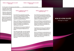 imprimerie depliant 3 volets  6 pages  web design texture contexture structure MLGI87148