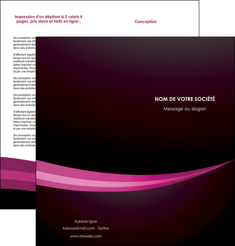 maquette en ligne a personnaliser depliant 2 volets  4 pages  web design texture contexture structure MLGI87150