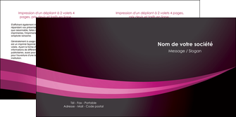 faire modele a imprimer depliant 2 volets  4 pages  web design texture contexture structure MLGI87152
