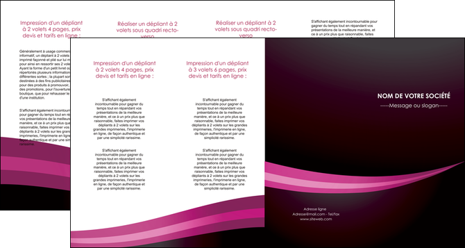 modele depliant 4 volets  8 pages  web design texture contexture structure MLGI87168