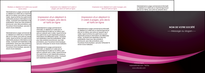 impression depliant 4 volets  8 pages  web design texture contexture structure MLGI87170