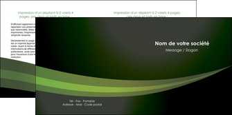 faire depliant 2 volets  4 pages  texture contexture structure MIF87204
