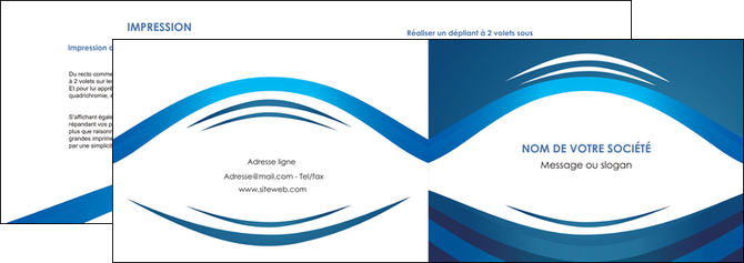 creer modele en ligne depliant 2 volets  4 pages  web design texture contexture structure MFLUOO87460