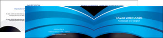 exemple depliant 2 volets  4 pages  texture contexture structure MLIG88076