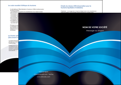 imprimerie depliant 2 volets  4 pages  texture contexture structure MLIG88080