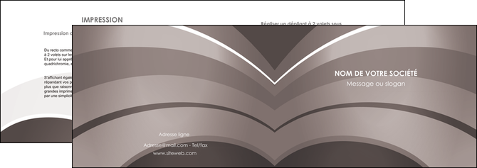 personnaliser maquette depliant 2 volets  4 pages  web design texture contexture structure MLGI88136