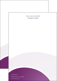 cree tete de lettre web design abstrait violet violette MLIG88332