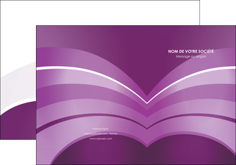 impression pochette a rabat web design abstrait violet violette MLIG88346