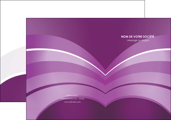 exemple pochette a rabat web design abstrait violet violette MLIG88348