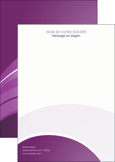 impression flyers web design abstrait violet violette MLIG88358