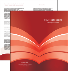 impression depliant 2 volets  4 pages  web design texture contexture structure MLGI88380