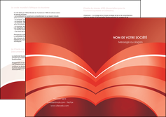 faire depliant 2 volets  4 pages  web design texture contexture structure MLGI88392