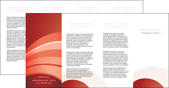 cree depliant 4 volets  8 pages  web design texture contexture structure MLGI88418
