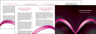 cree depliant 4 volets  8 pages  web design texture contexture structure MIDLU88678