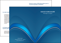 cree depliant 2 volets  4 pages  web design texture contexture structure MLGI88740