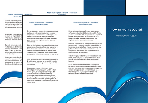 cree depliant 3 volets  6 pages  web design texture contexture structure MLGI88760