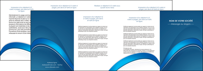 realiser depliant 4 volets  8 pages  web design texture contexture structure MLGI88776