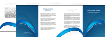 realiser depliant 4 volets  8 pages  web design texture contexture structure MLGI88776