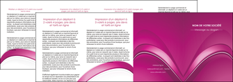 realiser depliant 4 volets  8 pages  web design texture contexture structure MIFBE88886
