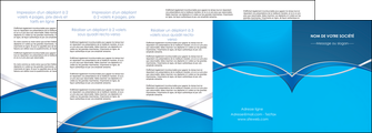 realiser depliant 4 volets  8 pages  web design texture contexture structure MIF88986