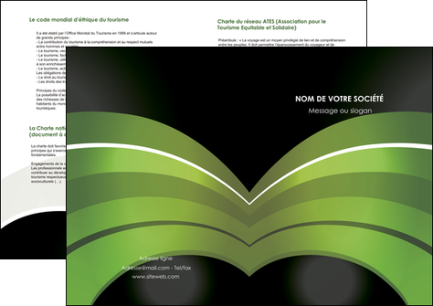 imprimerie depliant 2 volets  4 pages  web design texture contexture structure MLGI89068