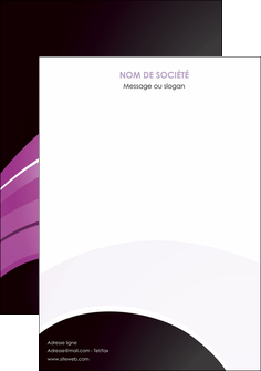 impression affiche web design abstrait violet violette MIFBE89210