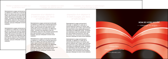 creation graphique en ligne depliant 4 volets  8 pages  web design abstrait abstraction arriere plan MLGI89482