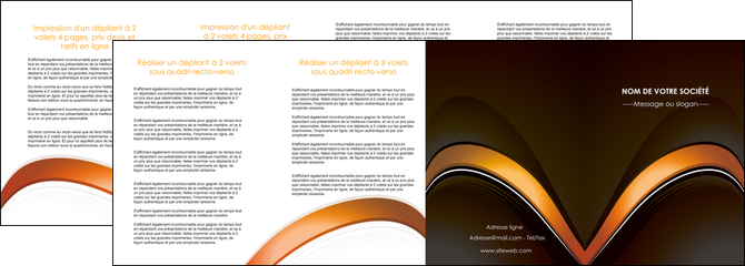 cree depliant 4 volets  8 pages  web design texture contexture structure MLGI89528