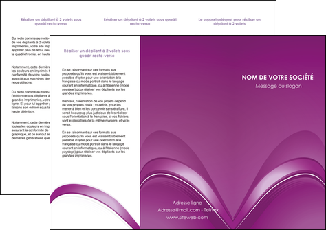 realiser depliant 3 volets  6 pages  web design texture contexture structure MIFCH90054