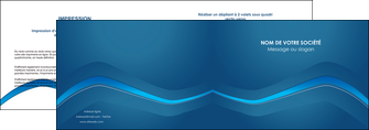 personnaliser modele de depliant 2 volets  4 pages  web design texture contexture structure MIF90098