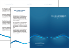 modele en ligne depliant 3 volets  6 pages  web design texture contexture structure MIF90106