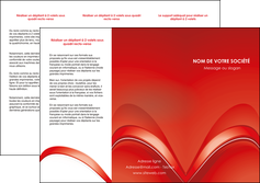 modele depliant 3 volets  6 pages  web design texture contexture structure MIFCH90158