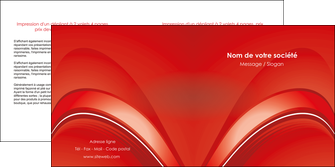 exemple depliant 2 volets  4 pages  web design texture contexture structure MIFCH90162