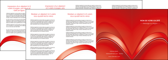 creer modele en ligne depliant 4 volets  8 pages  web design texture contexture structure MIFCH90176