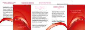 personnaliser maquette depliant 4 volets  8 pages  web design texture contexture structure MIFCH90182