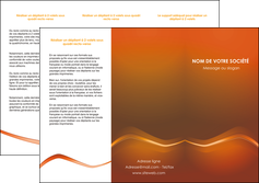 faire depliant 3 volets  6 pages  web design texture contexture abstrait MIF90830