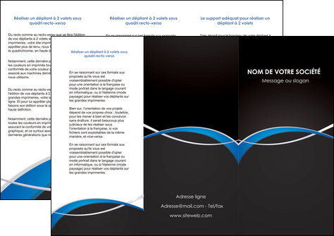 impression depliant 3 volets  6 pages  reseaux texture contexture structure MFLUOO90864