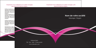 modele en ligne depliant 2 volets  4 pages  web design texture contexture structure MLGI90972
