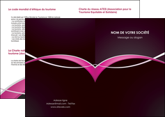 faire modele a imprimer depliant 2 volets  4 pages  web design texture contexture structure MLGI90996