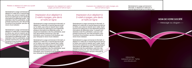 maquette en ligne a personnaliser depliant 4 volets  8 pages  web design texture contexture structure MLGI91010